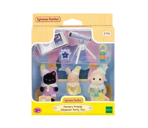 Sylvanian family Pyžamo party Baby Trio / od 3 rokov