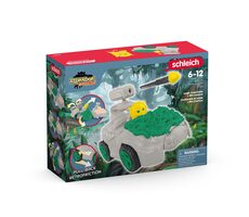 Schleich CrashMobile z džungle s figúrkou Mini Creature / od 7 rokov