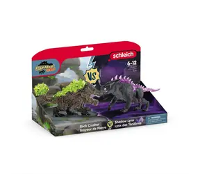 Schleich Tieňový rys x Kamenný drvič / od 7 rokov