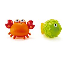 Hape Hračky do vody - striekací krab s rybkou / od 1,5 rokov