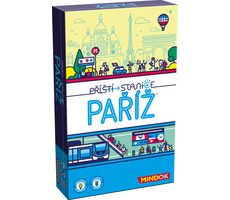 Mindok rodinná hra Budúca stanica Paríž / od 8 rokov / 1-4 hráčov