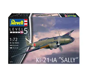 Revell Ki-21-LA Sally / Plastikový model / 1:72