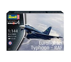 Revell letún Eurofighter Typhoon RAF / Plastikový model / 1:144