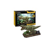 CubicFun 3D Puzzle Tyrannosaurus REX / 52 dielov / 20 x 44 x 17 cm