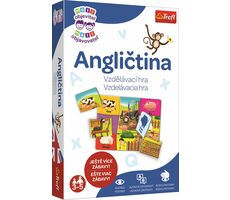Trefl - Hra - Vzdelávacia hra Malý objaviteľ: Angličtina / 1 až 4 hráči / od 3 rokov