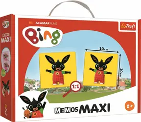 Trefl - Maxi Pexeso - Zajačik Bing / 20 minút / 2-4 hráči / od 2 rokov