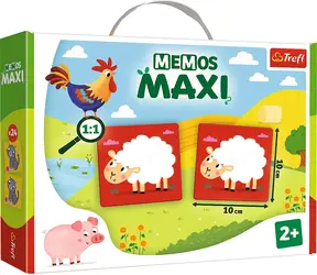 Trefl - Maxi Pexeso - Farma / 20 minút / 2-4 hráči / od 2 rokov
