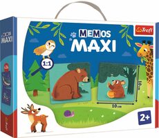 Trefl - Maxi Pexeso - Zvieratká s mláďatkami / 20 minút / 2-4 hráči / od 2 rokov