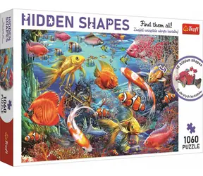 Trefl - Puzzle - Hidden Shapes: Podmorský život