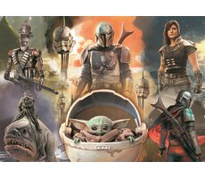 Trefl - Puzzle - The Mandalorian: Pripravený na boj / 200 dielikov / 48 x 34 cm / vek 7+