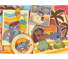 Trefl - Puzzle - Lilo&Stitch: Hudobný svet / 200 dielikov / 48 x 34 cm / vek 7+