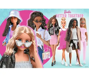 Trefl - Puzzle - Barbie a jej svet / 160 dielikov / 41 x 27.5 cm / vek 6+