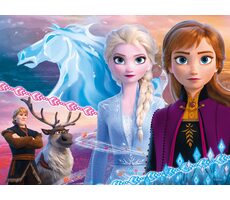 Trefl - Puzzle - Ľadové kráľovstvo 2: Odváže sestry / 30 dielikov / 27 x 20 cm / vek 3+