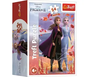 Trefl - Puzzle - Ľadové kráľovstvo II: Sestry / 54 dielikov / 20 x 13 cm / vek 4+