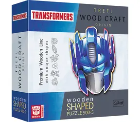 Trefl Wood Craft Origin - Puzzle - Transformers: Optimus Prime