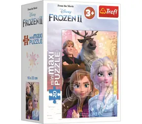 Trefl - Puzzle - Ľadové kráľovstvo 2: Priateľstvo / 20 dielikov / 22 x 16 cm / vek 3+