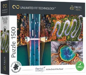Trefl - Puzzle - UFT Aerial Mindblow: Na konci cesty / 1500 dielikov / 85 x 58 cm / vek 12+