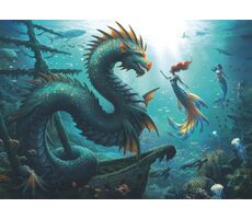 Ravensburger Tajomstvo morských príšer / 1000 dielikov / od 14 rokov