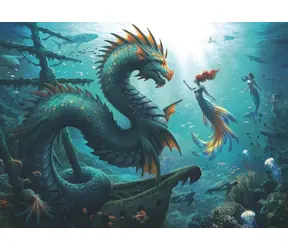 Ravensburger Tajomstvo morských príšer / 1000 dielikov / od 14 rokov