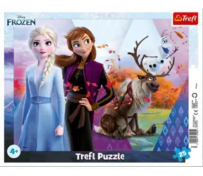 Trefl - Puzzle - Ľadové Kráľovstvo II. / 25 dielikov / 31.5 x 23.5 cm / vek 4+