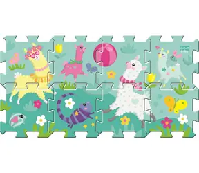Trefl - Puzzle - Penové puzzle Veselé lamy