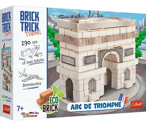 Trefl - Stavebnica - BRICK TRICK Travel: Víťazný oblúk L / 290 dielov / vek 7+