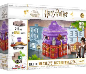 Trefl - Stavebnica - BRICK TRICK Harry Potter: Weasleyho kúzelnícke žartíky M / 210 dielov / vek 8+