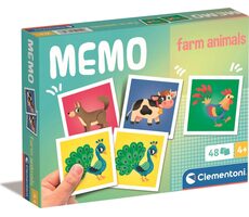 Clementoni Pexeso Zvieratá na farme / 20 minút / 2-4 hráči / od 4 rokov
