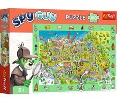 Trefl - Puzzle - Puzzle s hľadaním obrázkov Spy Guy: Poľsko / 100 dielikov / 48 x 34 cm / vek 5+
