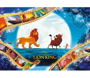 Trefl - Puzzle - Premium PLUS Iconic Moments: Leví kráľ / 1000 dielikov / 68.3 x 48 cm / vek 12+