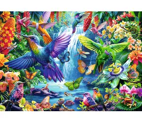 Trefl - Puzzle - Tropickí kolibríci