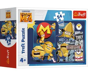 Trefl - Puzzle - Ja, Zloduch 4: Supermimoňové / 54 dielikov / 20 x 13 cm / vek 4+