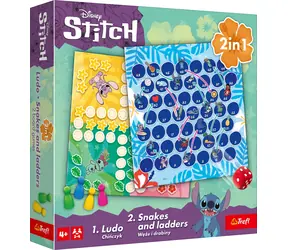 Trefl - Hra - Lilo&Stitch 2v1: Človeče, nehnevaj sa a Hady a rebríky / 10-25 minút / 2-4 hráčov / vek 4+