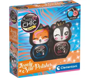 Clementoni Crazy CHIC Beauty: Sada lakov na nechty 2/od 6 rokov