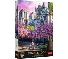 Trefl - Puzzle - Premium PLUS Photo Odyssey: Katedrála Notre-Dame v Paríži / 1000 dielikov / 68.3 x 48 cm / vek 12+