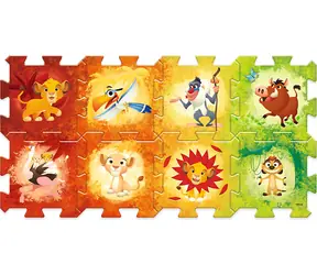 Trefl - Puzzle - Penové puzzle Leví kráľ / 117 x 60 cm / vek 0+