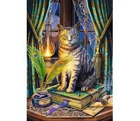Trefl - Puzzle - Premium PLUS Magic Collection: Kniha tieňov / 1000 dielikov / 48 x 68.3 cm / vek 12+