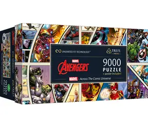 Trefl - Puzzle - UFT MARVEL Avengers: Naprieč komiksovým vesmírom