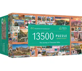 Trefl - Puzzle - UFT Cesta dlhá tisíc míľ / 13500 dielikov / 198.6 x 137.6 cm / vek 12+