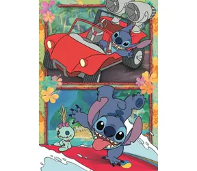 Clementoni PUZZLE Stitch / 104 dielikov / od 6 rokov