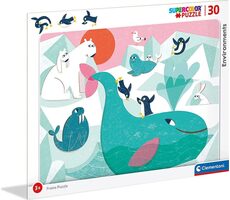 Clementoni PUZZLE Život za polárnym kruhom /30 dielikov/ od 3 rokov