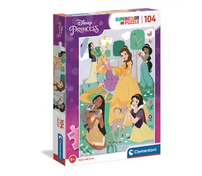 Clementoni PUZZLE Disney princeznej / 104 dielikov / od 6 rokov