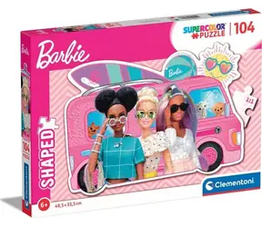 Clementoni Obrysové PUZZLE Barbie na výlete