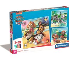 Clementoni PUZZLE Tlapková patrola / 3x48 dielikov / od 5 rokov