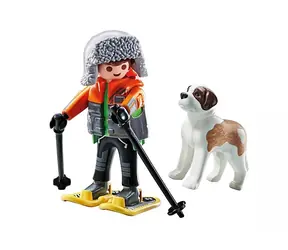 Playmobil® My Life 71741 Turista s bernardýnom / Počet dielikov: 8 / od 4 rokov