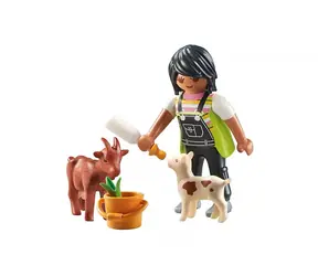 Playmobil® Special PLUS 71759 Chovateľka kôz / Počet dielikov: 6 / od 4 rokov