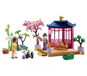 Playmobil® My Life - Promo-Packs 71762 Ázijská záhrada s kŕmením pandy / Počet dielikov: 111 / od 4 rokov