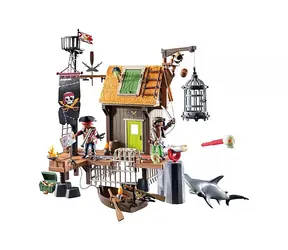Playmobil® Pirates 71792 Pirátsky prístav s väzením / Počet dielikov: 165 / od 4 rokov