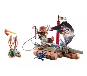 Playmobil® Pirates 71794 Pirátska plť s pokladom / Počet dielikov: 41 / od 4 rokov