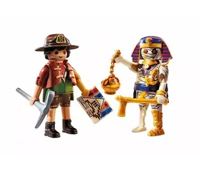 Playmobil® DuoPack 71796 DuoPack Lovec pokladov a múmie / Počet dielikov: 10 / od 4 rokov